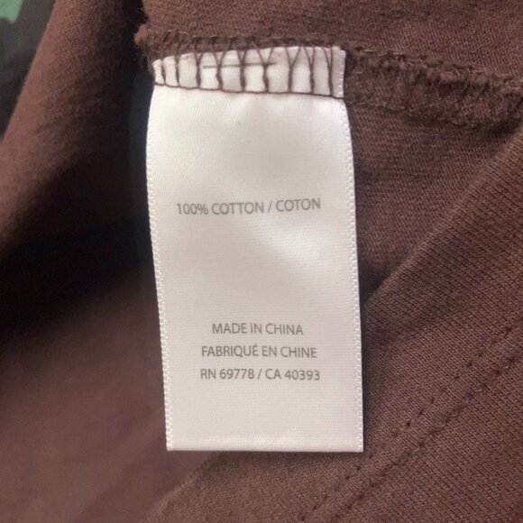 Just Don All City Basketball T Shirt Men's M Tiger Graphic All Over Print Brown - Picture 5 of 5